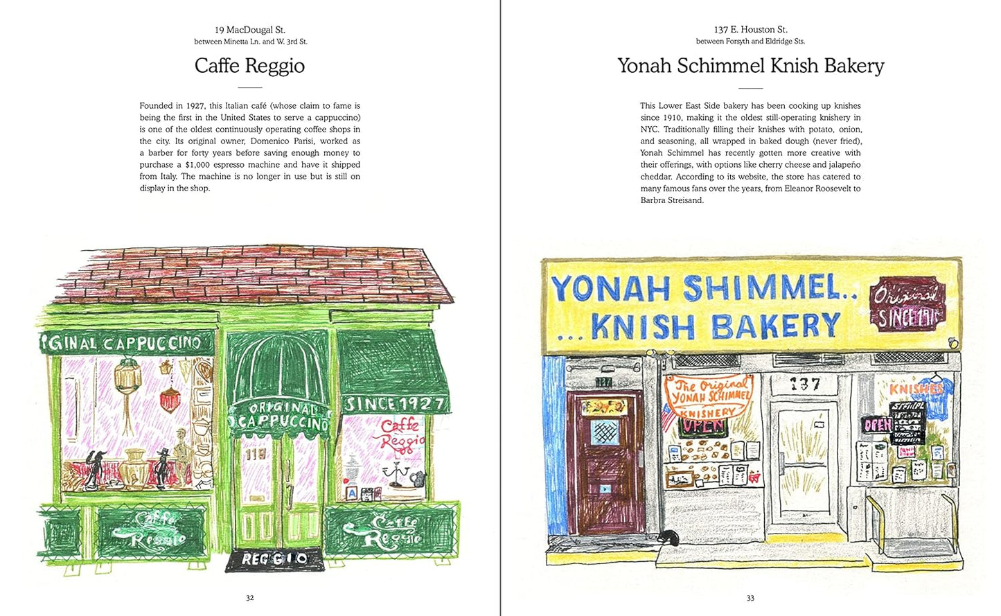 NYC Storefronts: Illustrations of the Big Apple's Best-Loved Spots