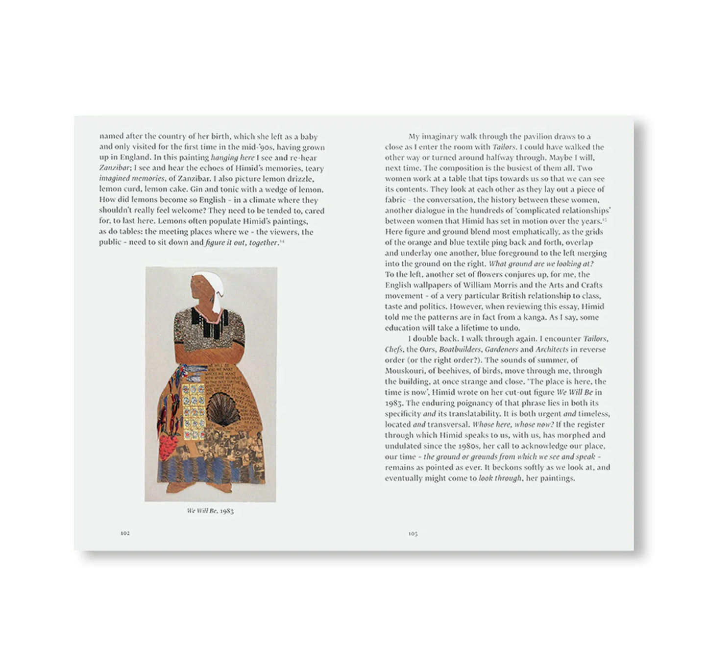 LUBAINA HIMID: PREDICTING HISTORY, TESTING TRANSLATION - BIENNIAL VENICE 2026 - BRITISH PAVILLION  by Lubaina Himid