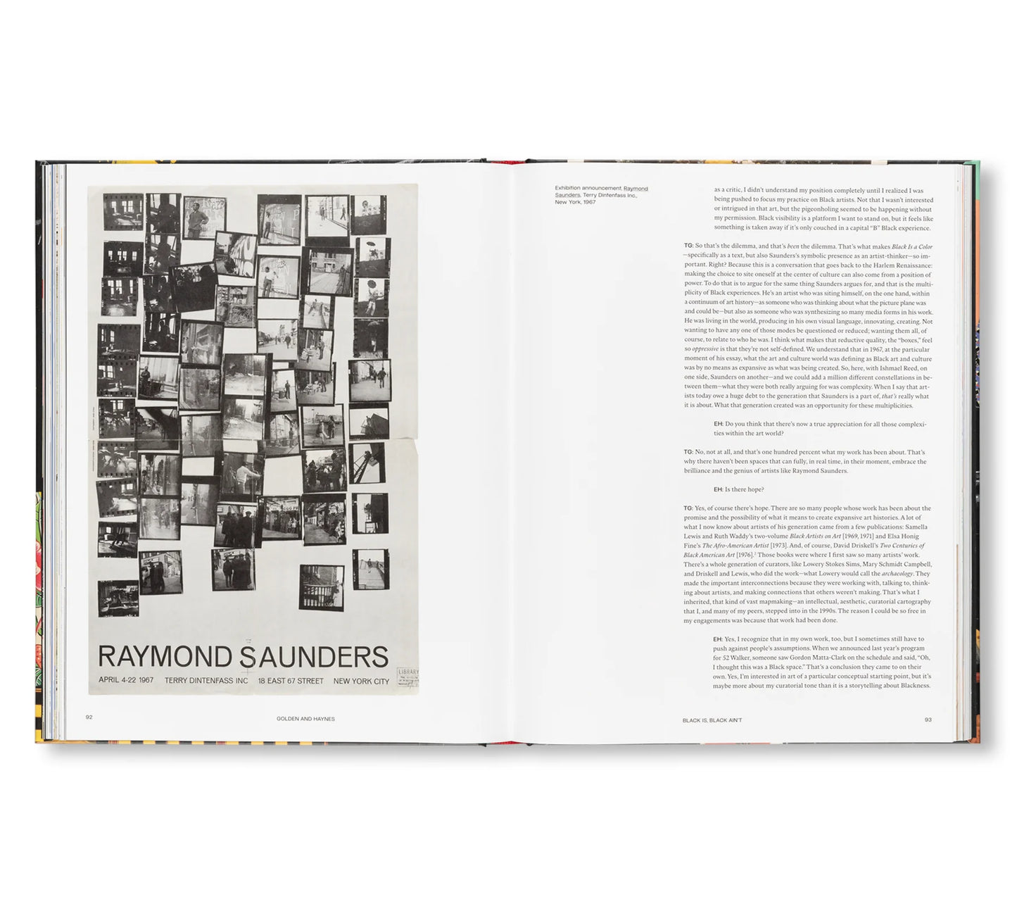 POST NO BILLS by Raymond Saunders