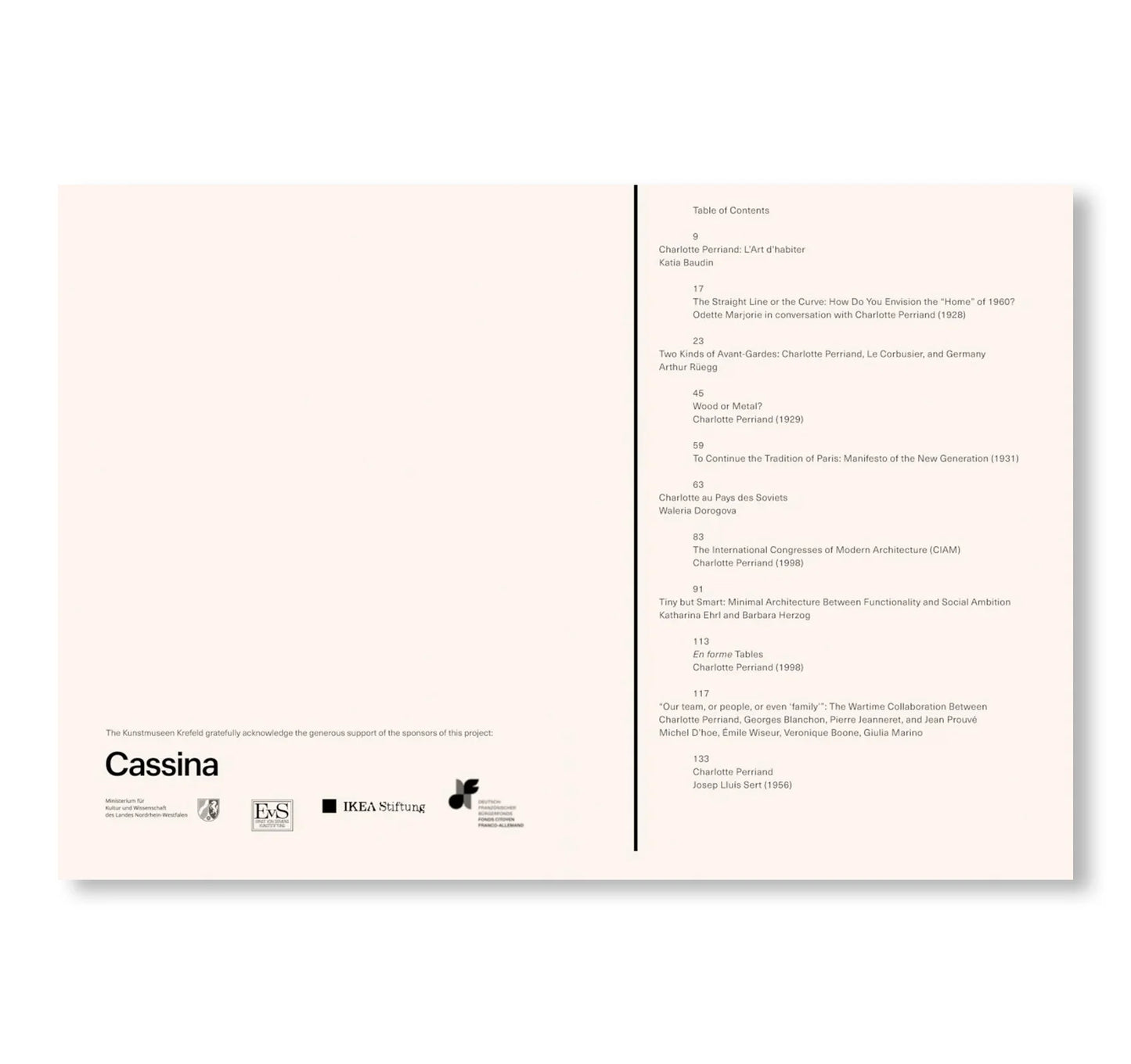 THE ART OF DWELLING by Charlotte Perriand