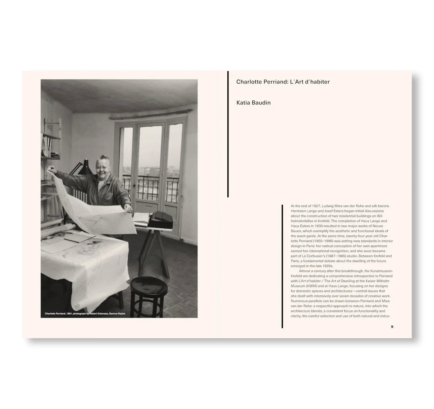 THE ART OF DWELLING by Charlotte Perriand