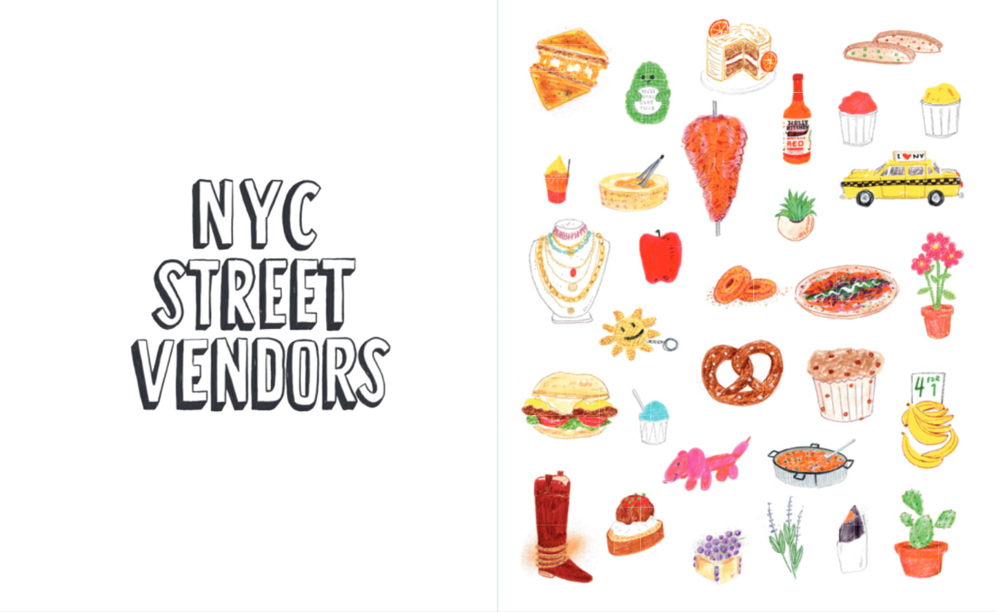NYC Street Vendors Food Trucks, Coffee Carts, Market Stalls, and More  by Joel Holland, David Dodge