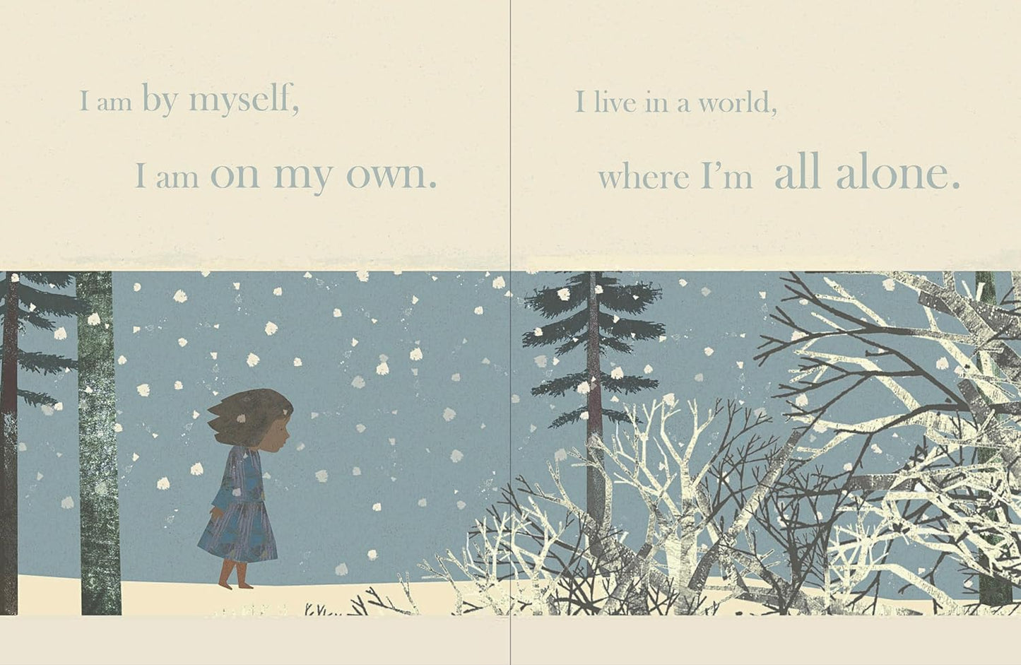When I Feel LONELY  by Britta Teckentrup