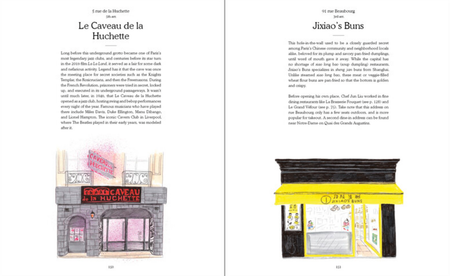 Paris Shopfronts Illustrations of the City's Best-Loved Boutiques, Brasseries, Bars and More  by Joel Holland, Vivian Song