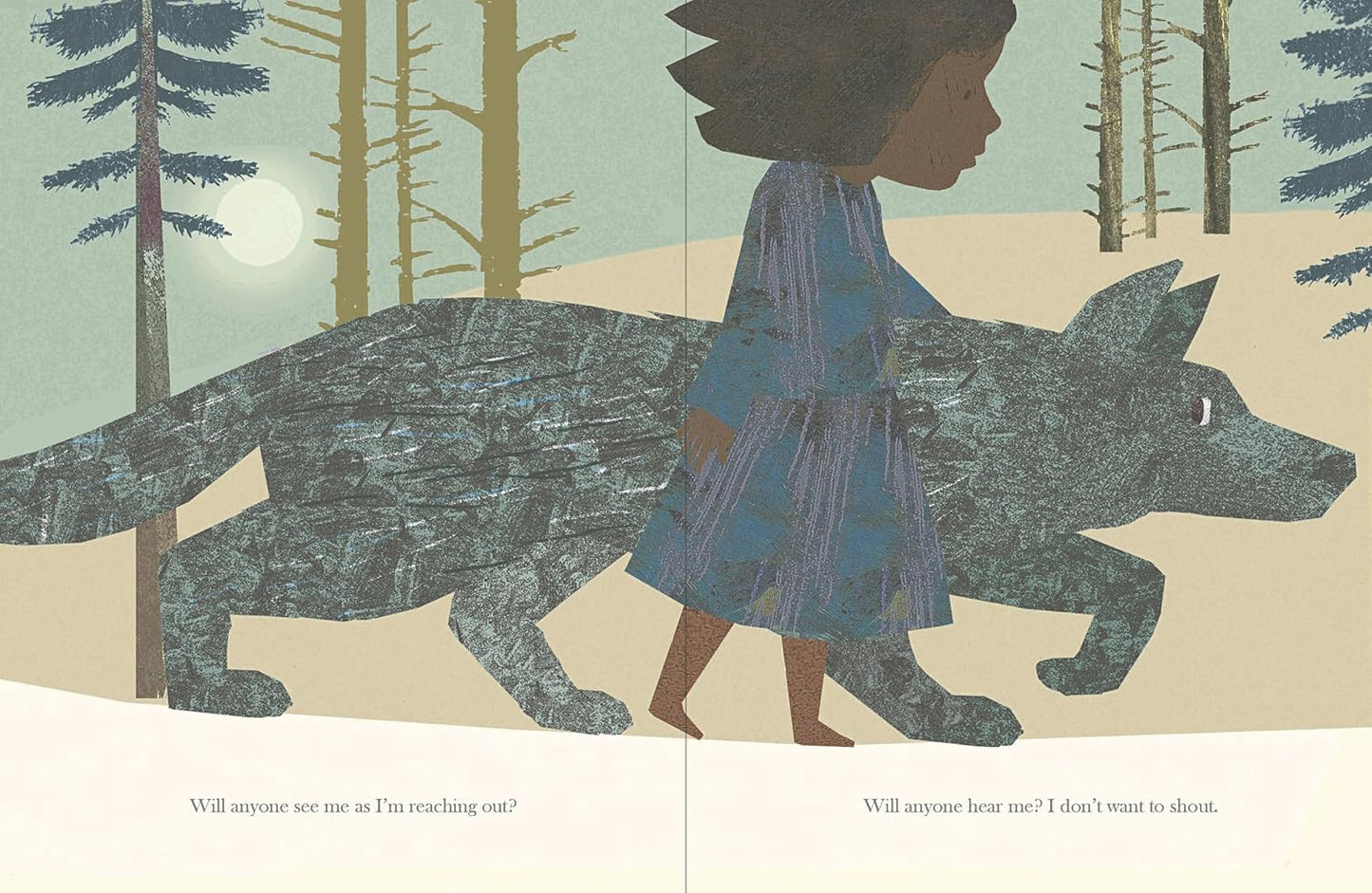 When I Feel LONELY  by Britta Teckentrup