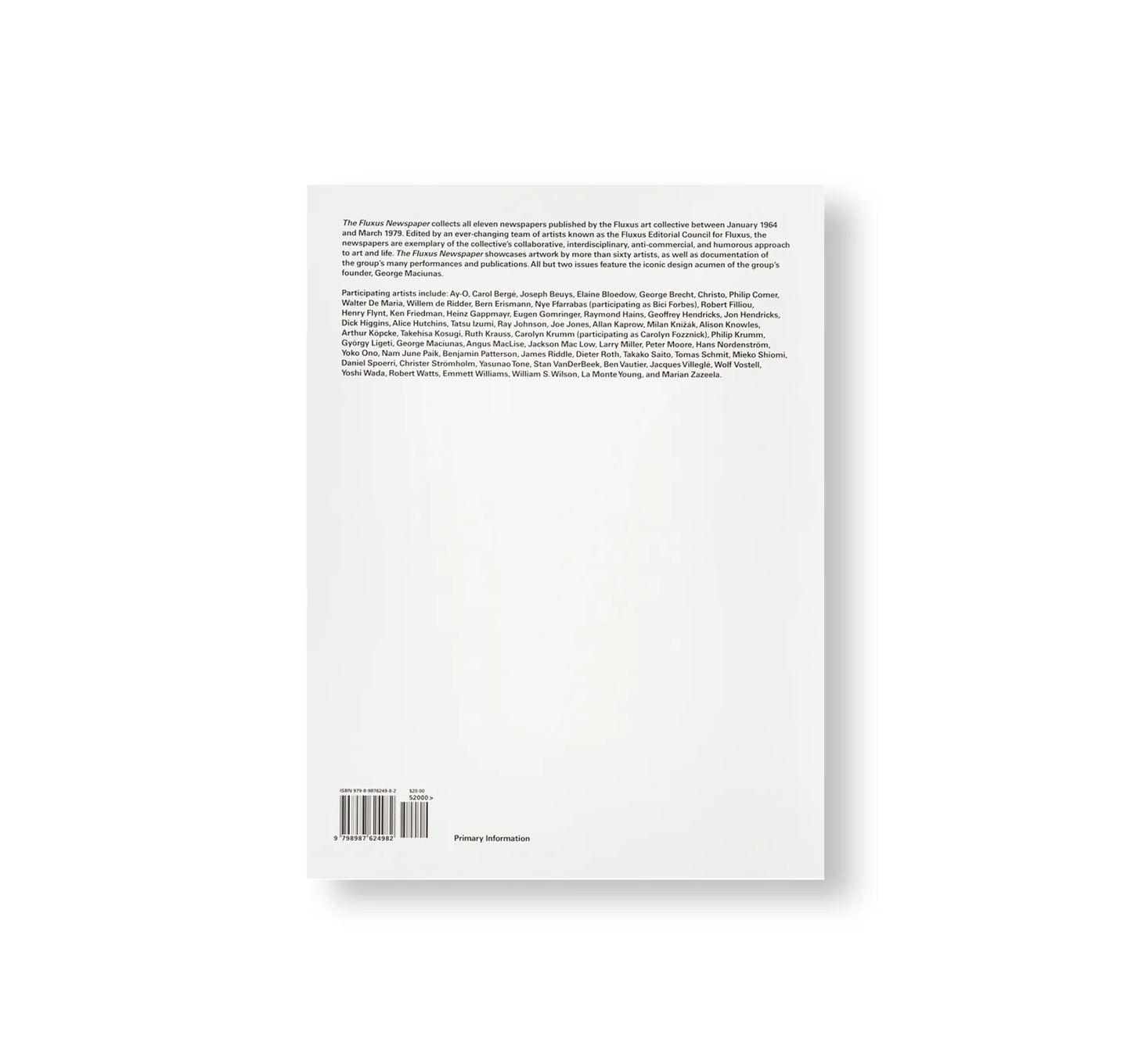 The Fluxus Newspaper